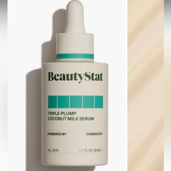 Beautystat Triple-Plump Coconut Milk Serum 50ml.  New In Box! - Picture 1 of 5